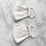 MASK by ランジェリーチェ スワロフスキー ビジューマスク No.17(2枚セット)