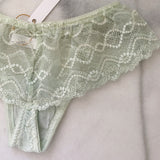 マカロングリーン ハーフTバック L