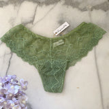 ハーフTバック モスグリーン L