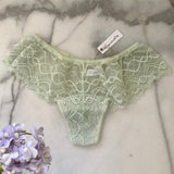 マカロングリーン ハーフTバック L