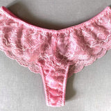 ハーフTバック ホワイトピンク Mサイズ