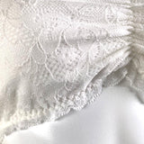 チューブトップ&パンティ セット ホワイト - lingerieche