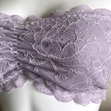 チューブトップ&パンティ セット パープル